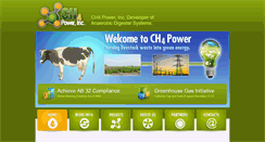 Desktop Screenshot of ch4power.com